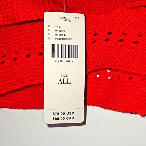 MAEVE Anthropologie red shrug BNWT - Picture 2 of 3